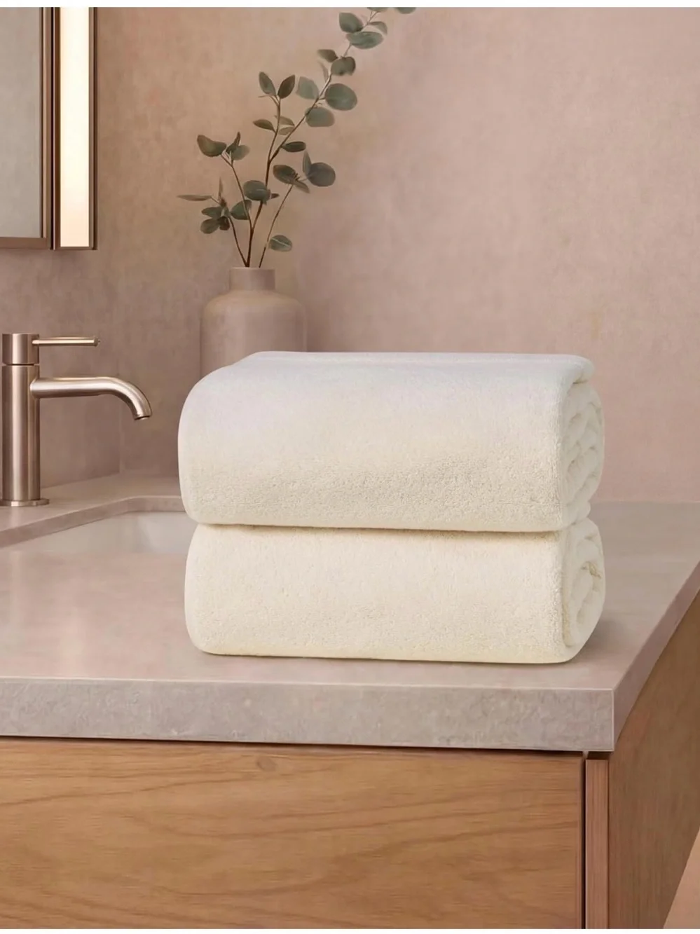 NIP - French Connection set of two 100% Turkish Cotton Bath Sheet 33”x63”